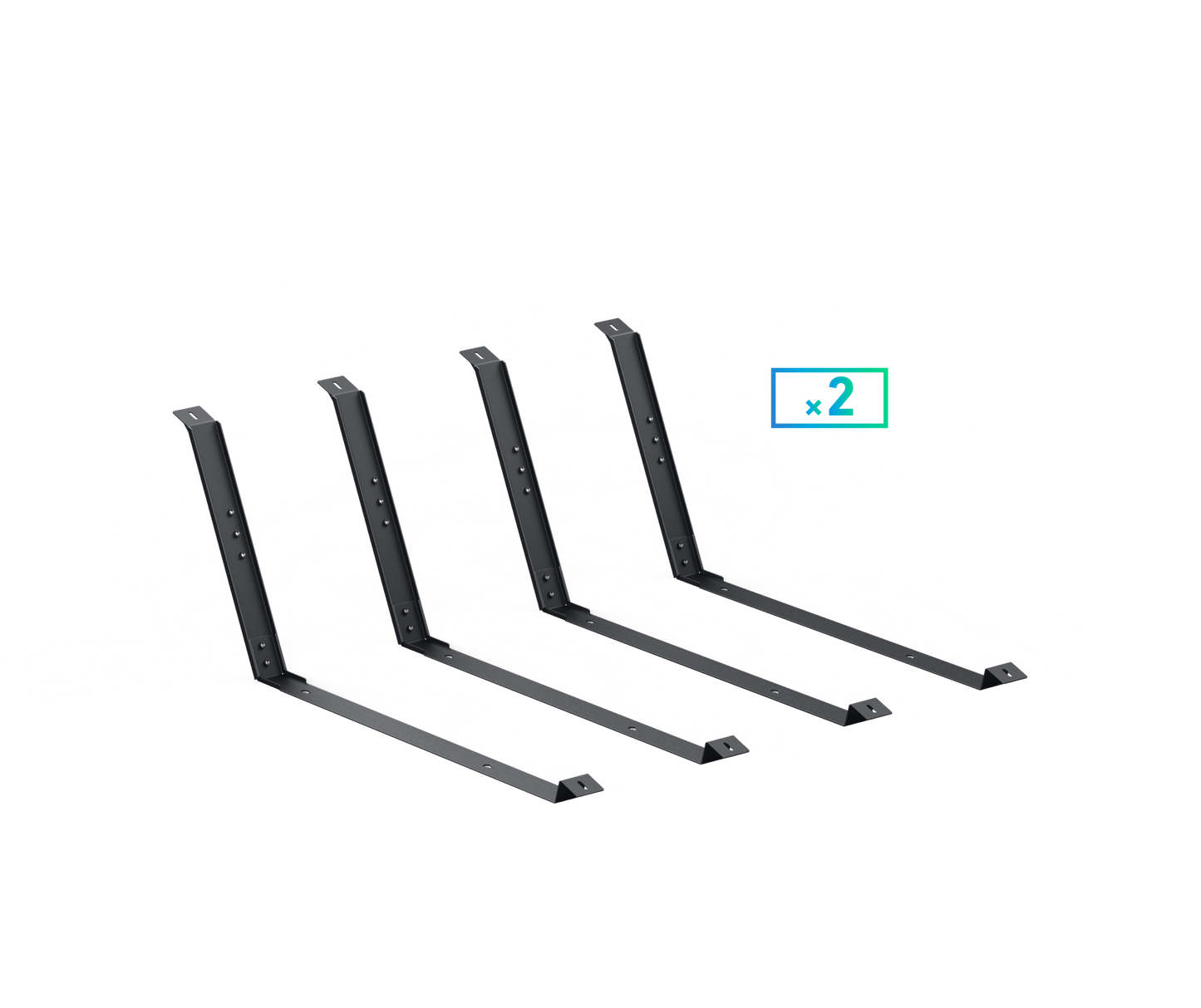 Supporto pannello solare per tetto piano e cortile