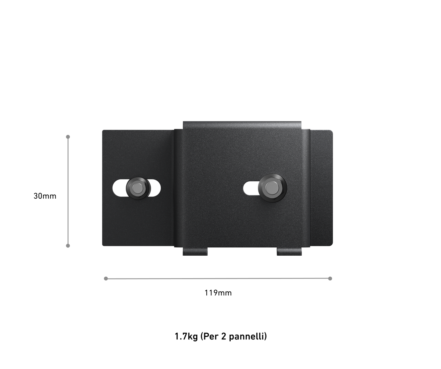 Anker SOLIX supporto pannello solare per tetti inclinati in bitume e metallo