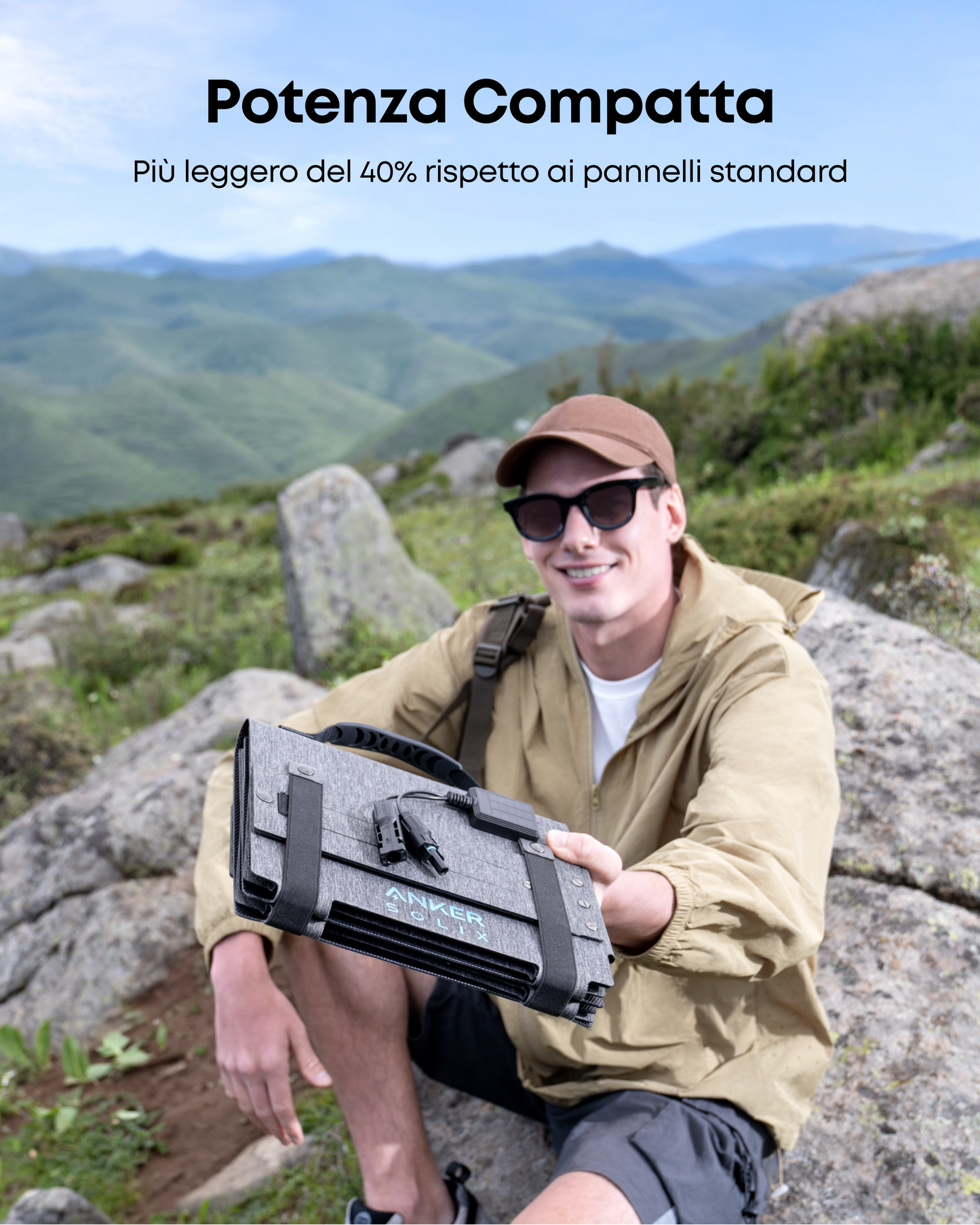 Anker SOLIX PS60 pannello solare portatile